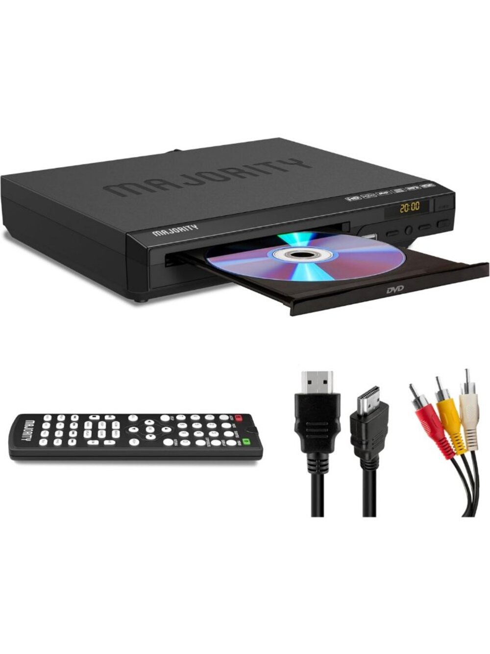 2026 HDMI DVD Player for Smart TV | 1080P Region Free Mini DVD Player with USB